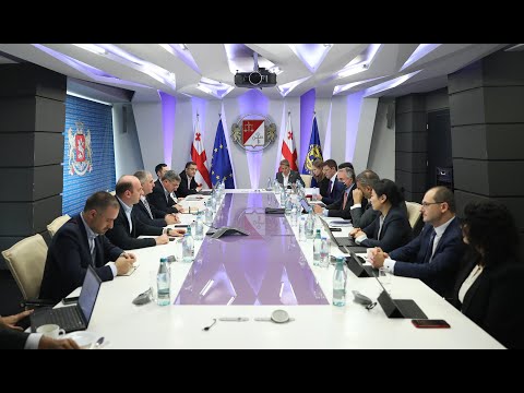 ფინანსთა მინისტრი ლაშა ხუციშვილი საერთაშორისო სავალუტო ფონდის მისიის ხელმძღვანელს შეხვდა